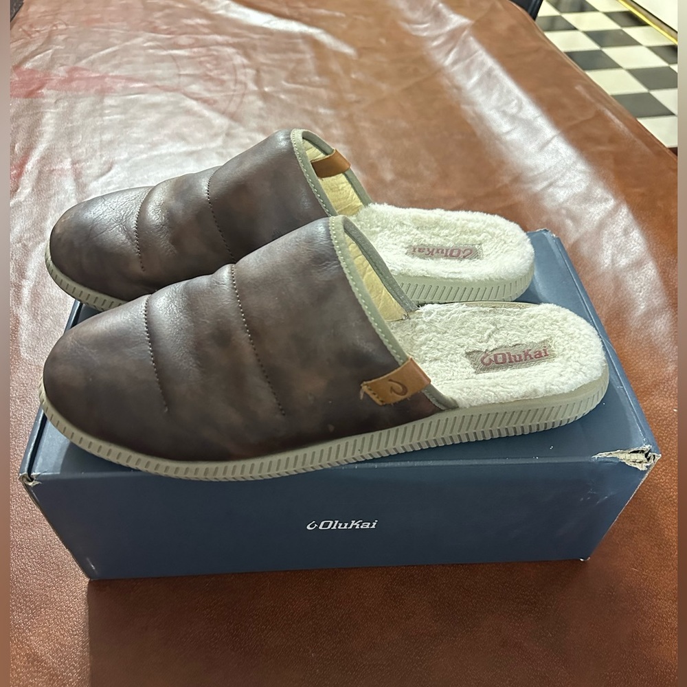 Men’s Olukai Mua ili slipper
